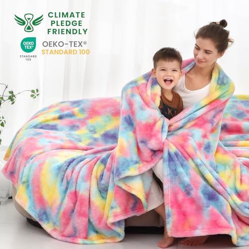 Fleece Blankets Soft Blanket Fuzzy Throw Blankets for Bed - Image 3