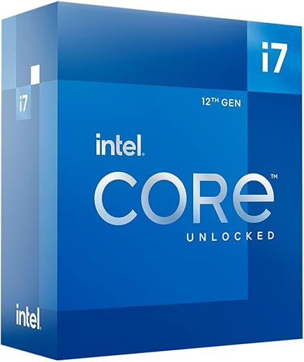 Intel Core i7-12700K Desktop Processor 12 (8P+4E) Cores up to 5.0 GHz Unlocked LGA 1700 600 Series Chipset 125W