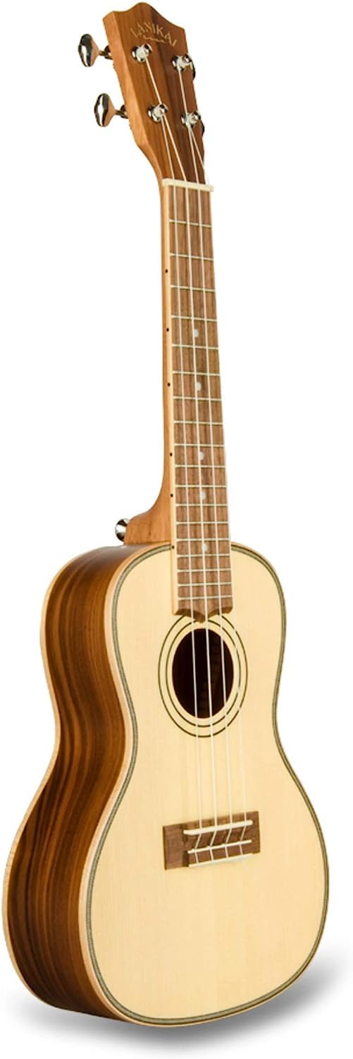Amazon.com: Lanikai, 4-String Ukulele, Chrome (SPSTB) : Musical 