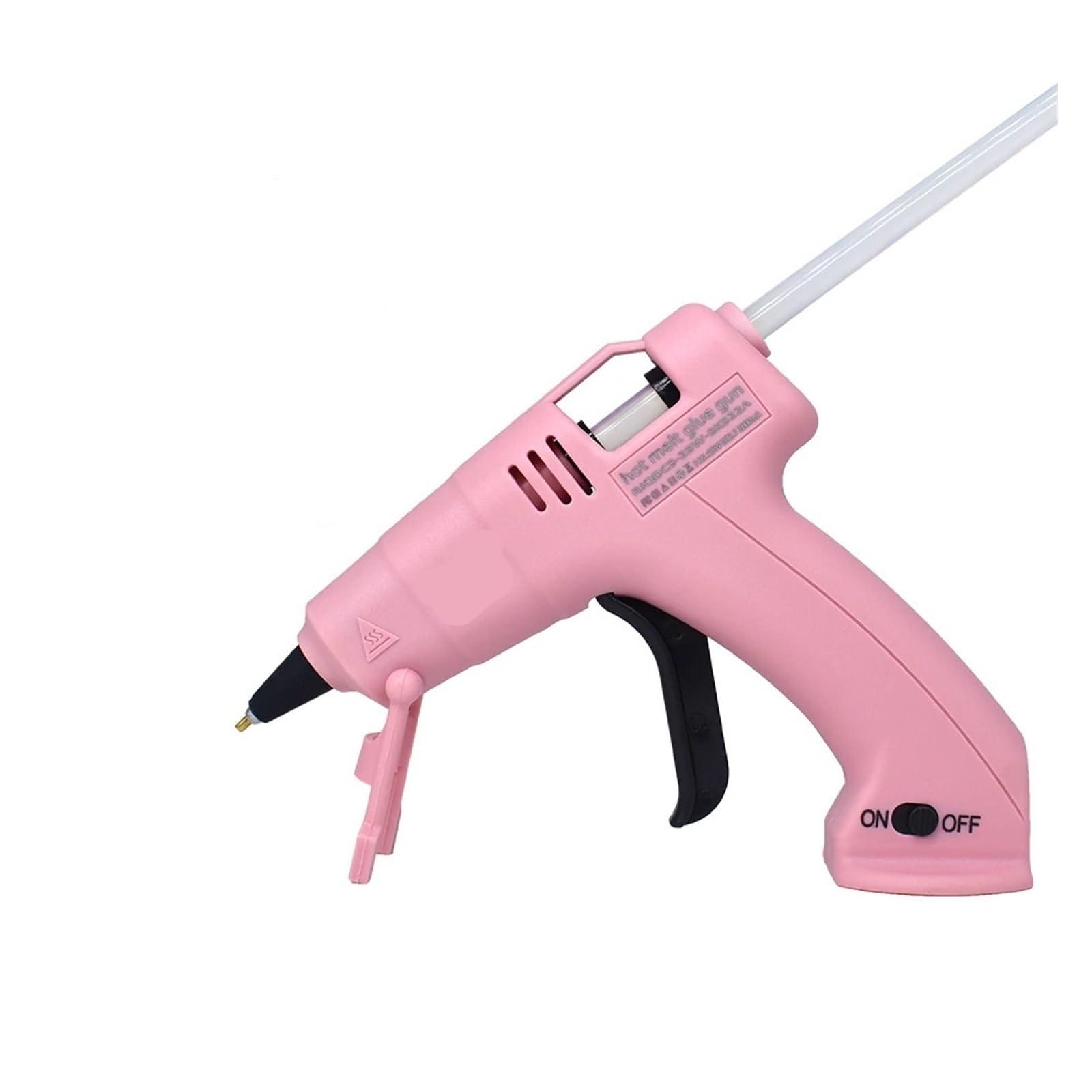 Cordless Hot Melt Glue Gun Child Hand Crafts Home DIY Repair Use 7mm Stick Wireless 3.6V 2000mAh 60 min use time(Set-2)