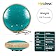 MeloBeat Zungentrommel 12 Zoll 15 Töne - Professionelles Steel Tongue Drum Handpan Set in D Dur inkl. Zungentrommel Liederbuch, Schlagzeug Sticks und Trommel Tragetasche (Grün)
