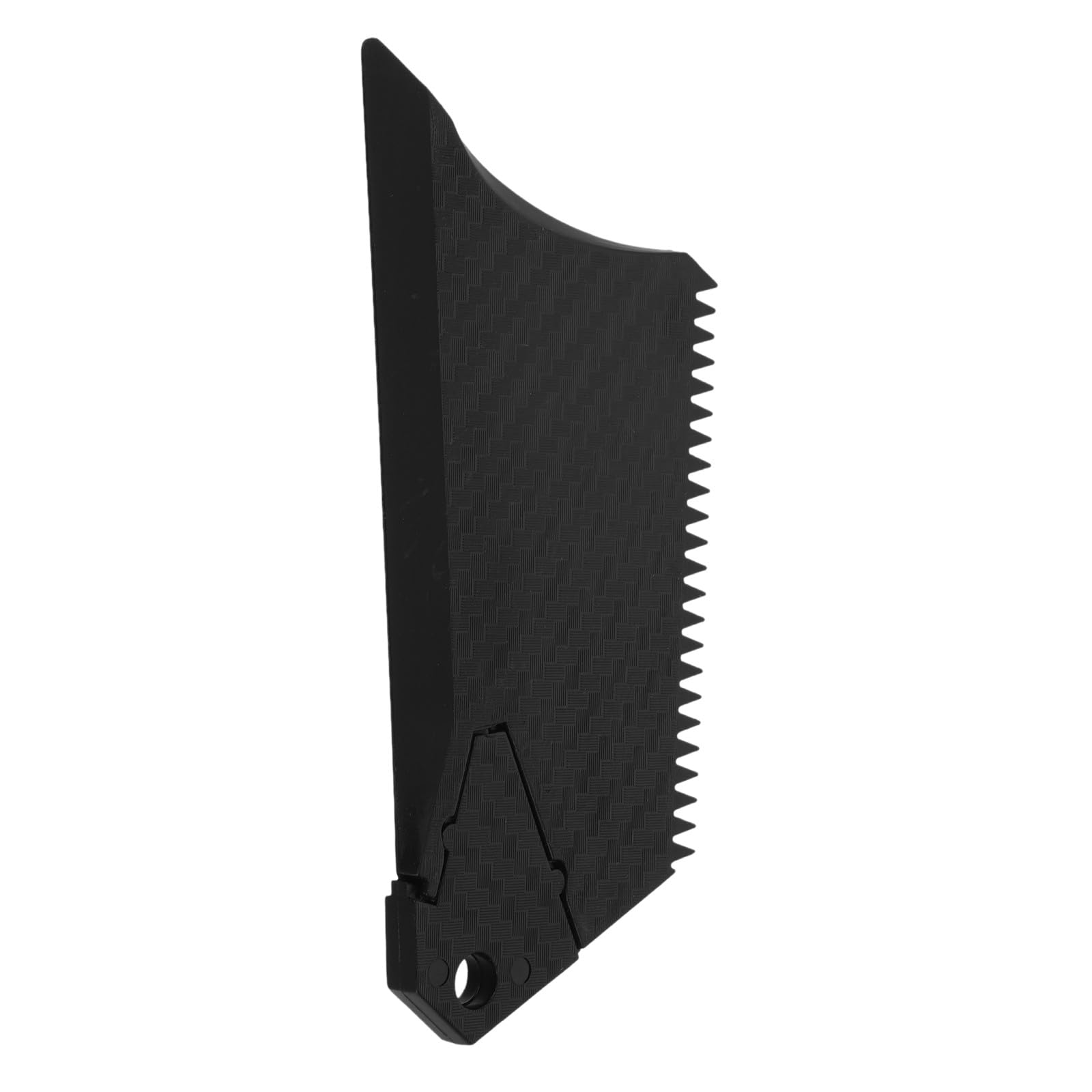 Peine Trapezoidal para Cera de Tabla de Surf con Textura de Carbono, ABS Resistente