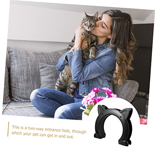 GLSTOY 2 peças de filhotes escondidos para gatos, cercas, túnel ou portal de passagem de núcleo, sup