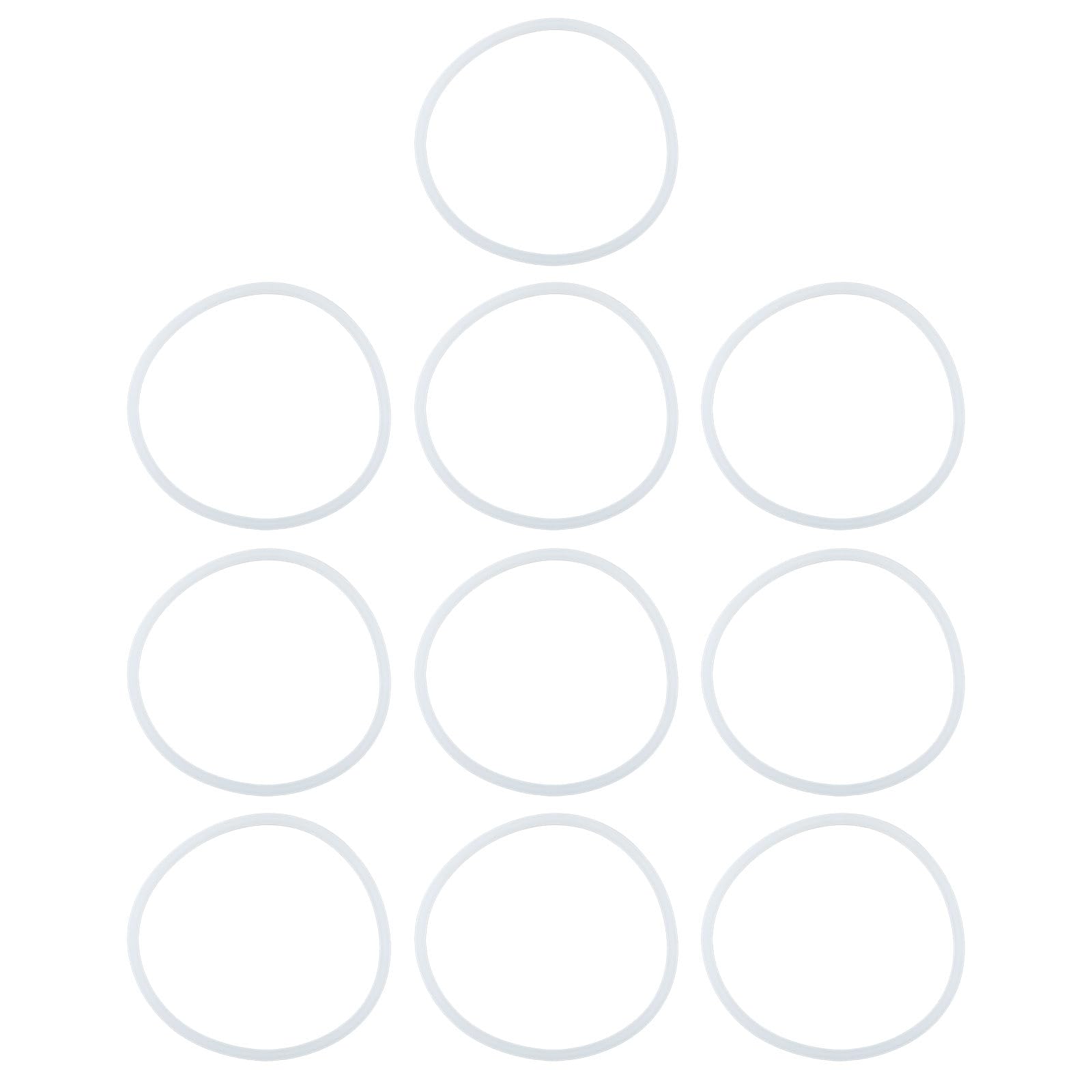 Lt Easiyl 10Pcs Rubber Seal Gaskets Compatible With Magic Bullet Mb-1001 Blenders
