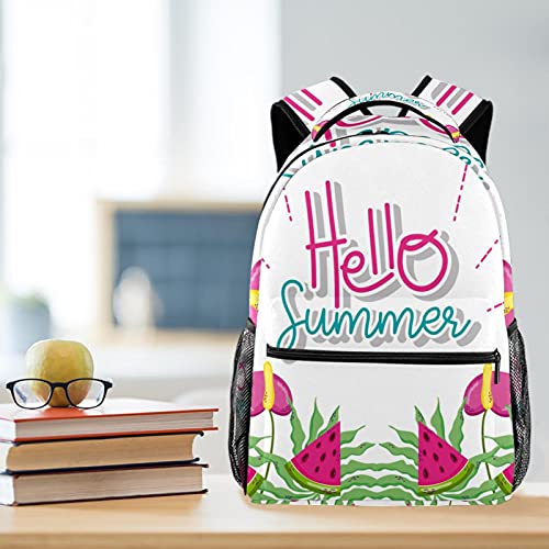 Sac à dos à poches multiples et motif mandala pour adolescents