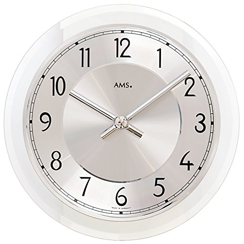 Preisvergleich Produktbild Moderne Wanduhr mit Quarzwerk von AMS