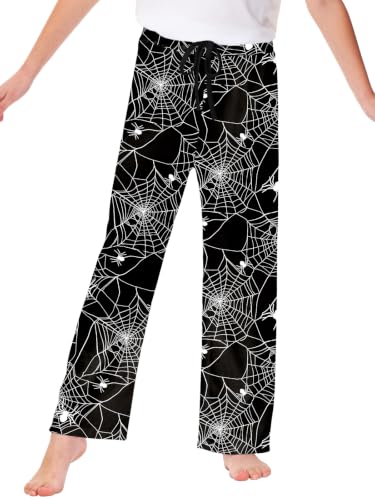Image of Remimi Girl Boy Plaid Pants Drawstring Summer Casual Loose Bottoms 5-14 Years