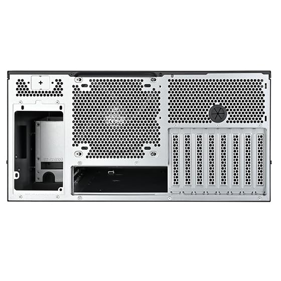 Silverstone Technology RM53-502, Châssis serveur Rack 5U Avec Double baie 5,25" et Prise en Charge du radiateur 360 mm, SST-RM53-502