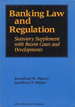 Paperback Banking Law & Regulation Statutory Supplement w/ Recent Cases & Developments, pb, 1994 Book