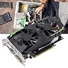 Cuifati 128bit 4GB DDR5 Graphics Card, Automatic Recognition Video Memory Card, Low Noise and Quiet Work, Strong and, with Long Service Life