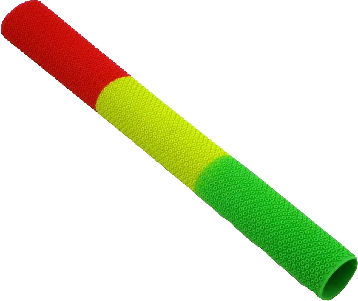 ND Caribbean Jiggyjazz Cricket Bat Grip Octopus Style Red Yellow Green (Pack Of 3)