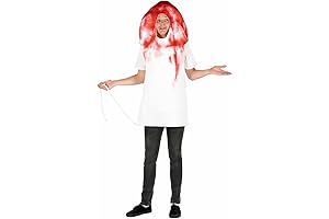 Adult Bloody Tampon Costume for Party Halloween Stage Fancy Dress