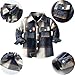Ilyboz Cute Little Flannels 2 Pack Toddler Baby Boys Girls Plaid Flannel Shirts Jackets Long Sleeve Lapel Button Down Shirt Top Outfit Vintage Clothes