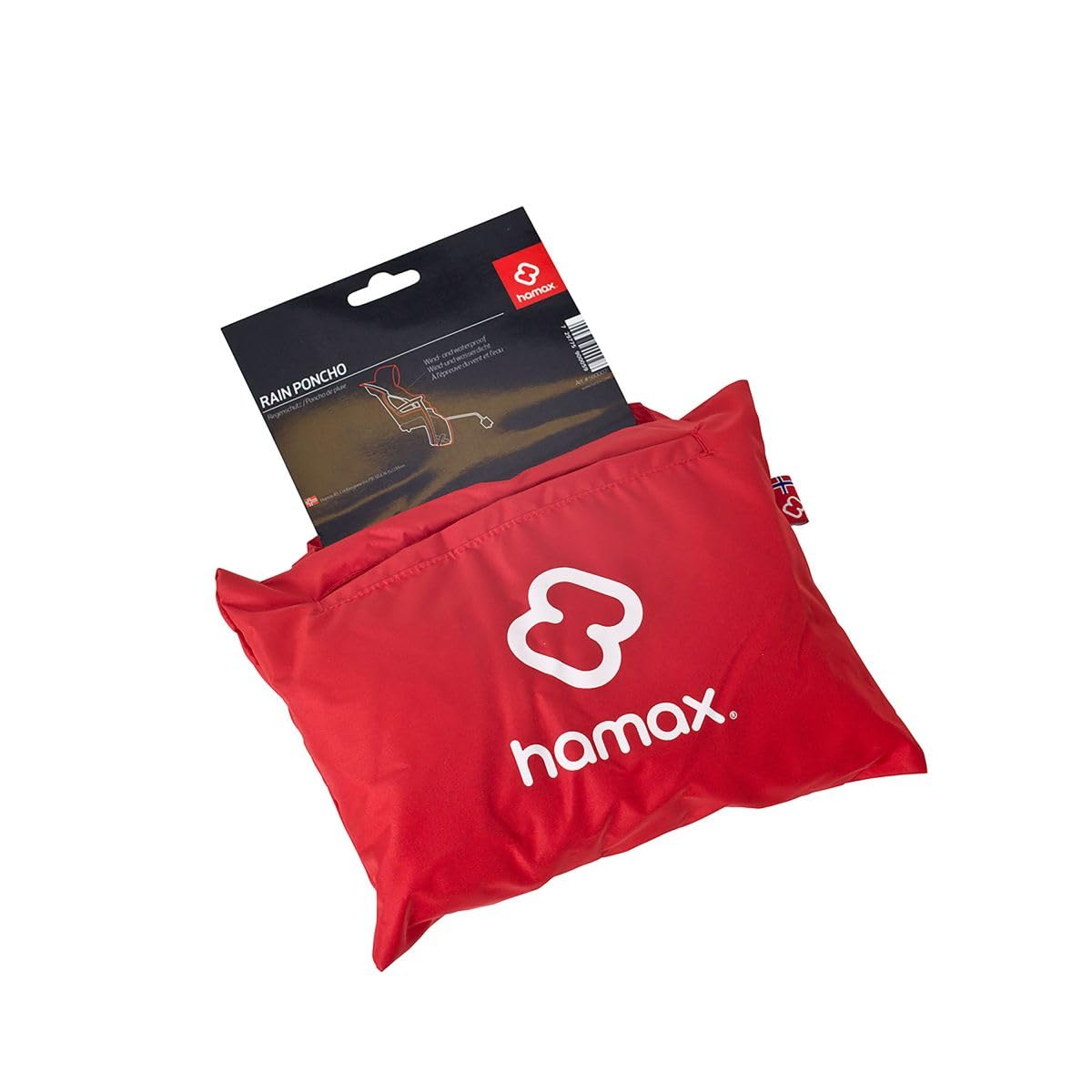 HAMAX Housse de Pluie Réfléchissante Poncho