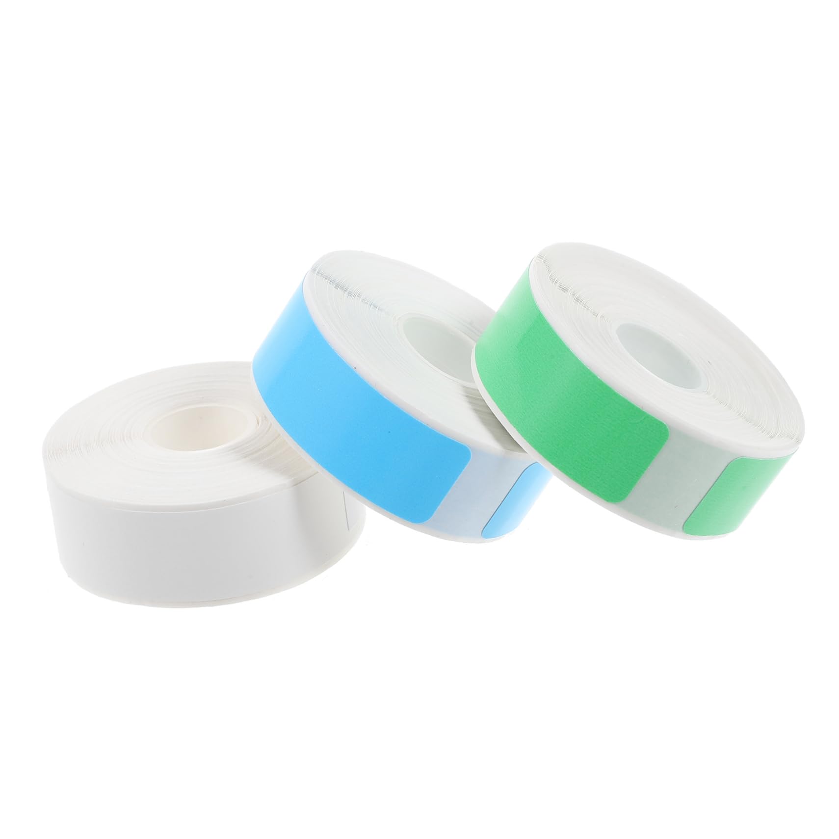 Angoily 2 Set Etichette Termiche Adesive Trasparenti Per Stampanti Verde Adatte Per Etichettatrice Resistente Allacqua Riusabile 3 * 2