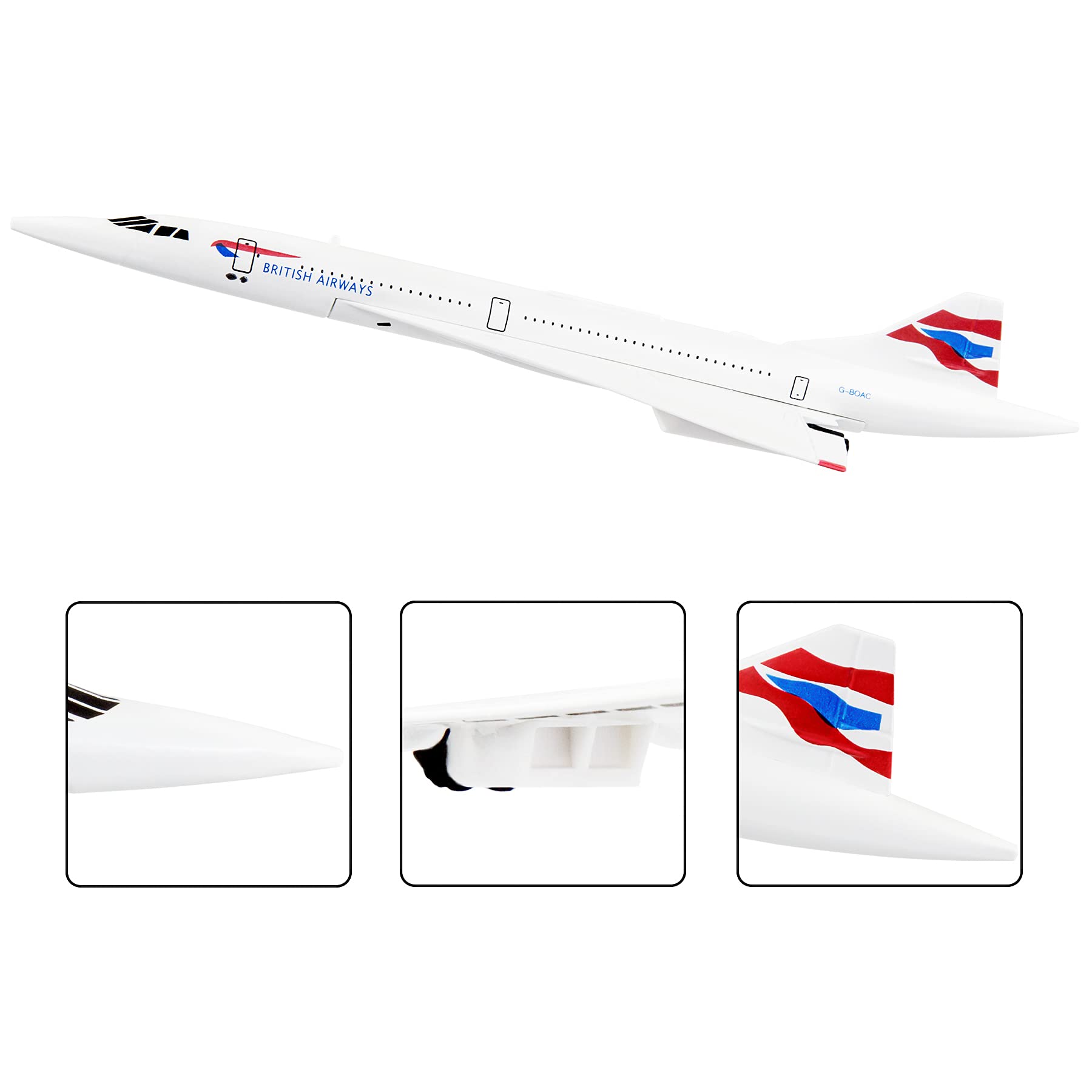 British Virgin Boeing 747 Flugzeugmodell 1:400 Aus Druckgusslegierung - 16 Cm Sammlerstück