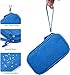 CAOODKDK Electronics Accessories Organizer Pouch, Electronic Organizer Travel Case Cable Organizer for Cable, Charger, SD Card, Business Travel Gadget Bag (Blue)