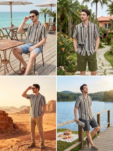 Image of Leriya Fashion Shirt for Man Solid Casual Summer | Half Sleeve Polycotton Formal Shirts | Men Slim Fit Stylish Shirt's | Regular Fit Office Party Outfit
