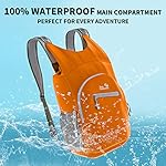 Outlander 100% Waterproof Hiking Backpack Lightweight Packable Travel Daypack - Image 2