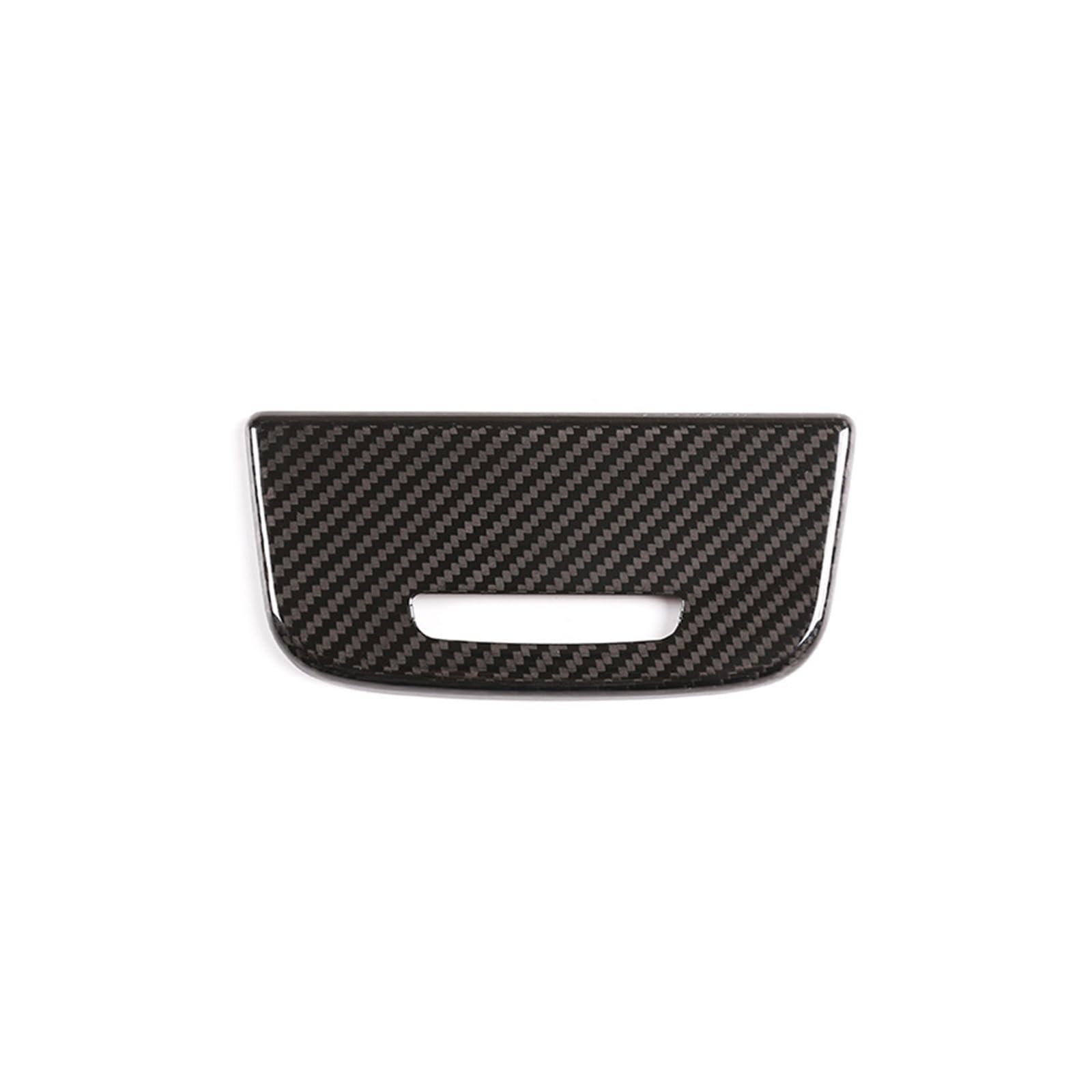 QBKGMEWCA Center Console Storage Lid Interior Trim Compatible for Porsche Compatible for Panamera Genuine Carbon Fiber(Type14)