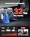 VEVOR Air Hydraulic Bottle Jack, 32 Ton/70500 LBS, Hydraulic Floor Car Jack with Manual Hand Pump, Heavy Duty Pneumatic Bottle Jack Hoist for Auto Truck Travel Trailer Repair Lift