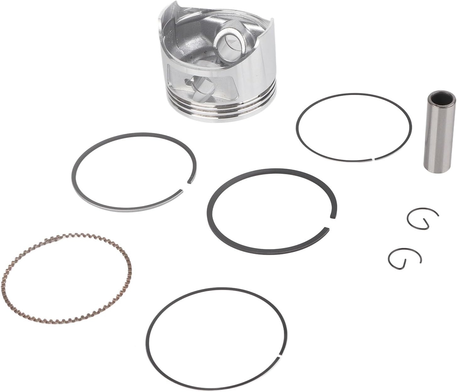 Piston Pin Rings Kit Zinc Alloy Durable Replacement for GX390 Engine Generators