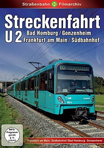U 2 Frankfurt Streckenfahrt documental cabview tren alemán en DVD 2