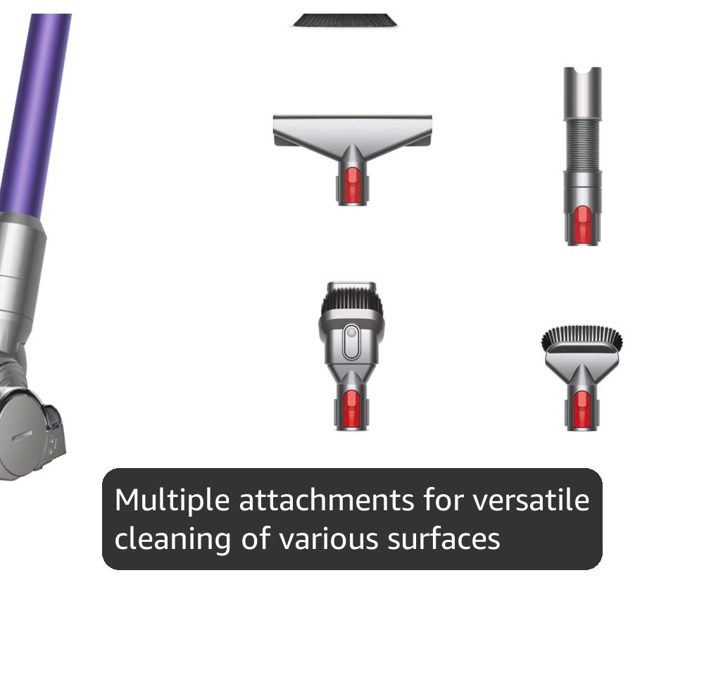 Amazon.com - Dyson V8 Extra Cordless Vacuum Cleaner, Purple