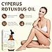 Uocasi Cyperus Rotundus Oil, Cypress Rotundus Oil for Hair Removal, Natural Inhibitor to Reduce Unwanted Hair Growth, Soothes Skin & Minimizes Pores, All Skin Types, 2.02 Oz