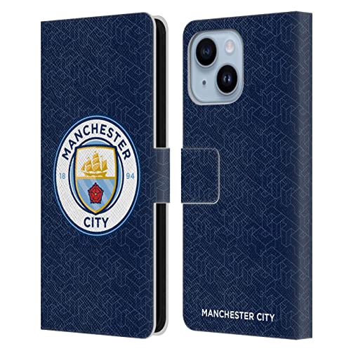 Étui cuir Manchester City iPhone 14 Plus : protégez votre écran et rangez vos cartes facilement