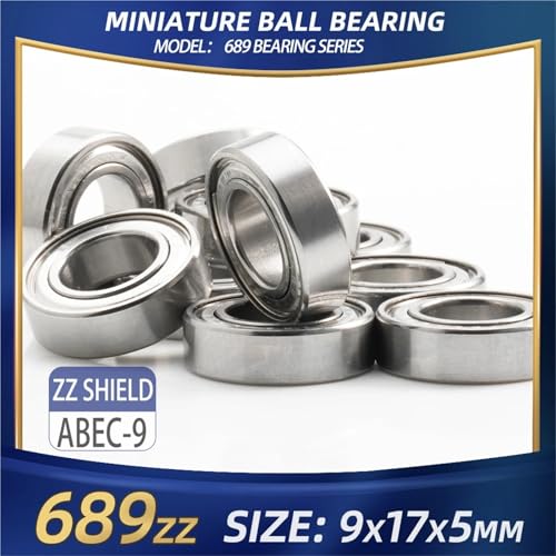 Roulement 689zz ABEC-9 de haute précision pour ingénierie de précision - 2