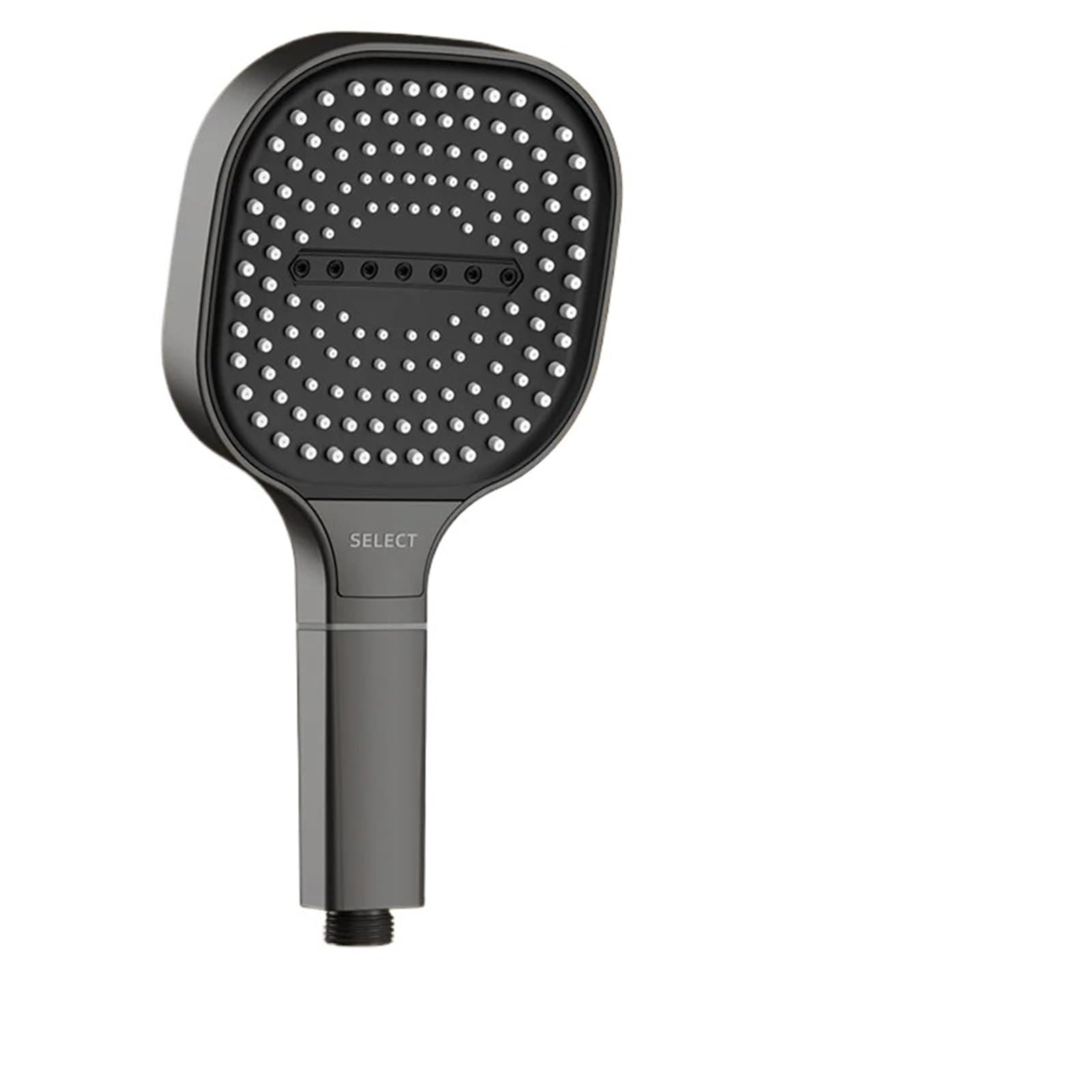 Shower Head Shower Head 13.0CM Large Panel 3 Modes High Pressure Water Massage with Filter Element Bathroom Accessories for Adults(Grey Shower)