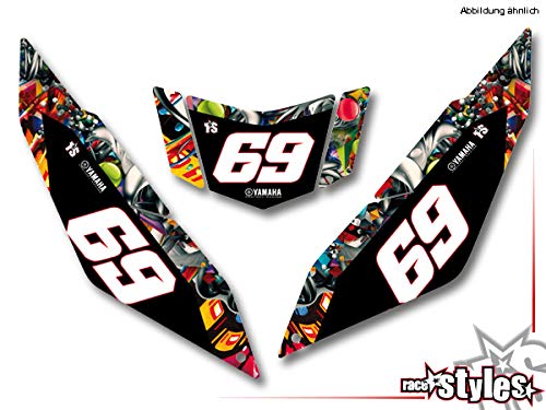 Yamaha WR 125 X Premium Factory DEKOR Decals Sticker Aufkleber KIT - 2