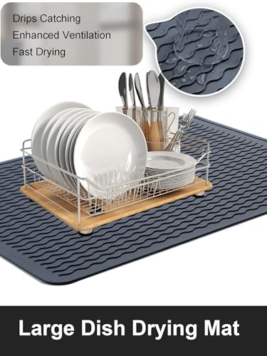 Stove Top Covers for Electric Stove, Food Grade Heavy Duty Silicone Glass Stove Top Cover Protector, Induction Cooktop Protector, Heat Resistant Range Ceramic Stove Top Covers Mat, Oven Cover