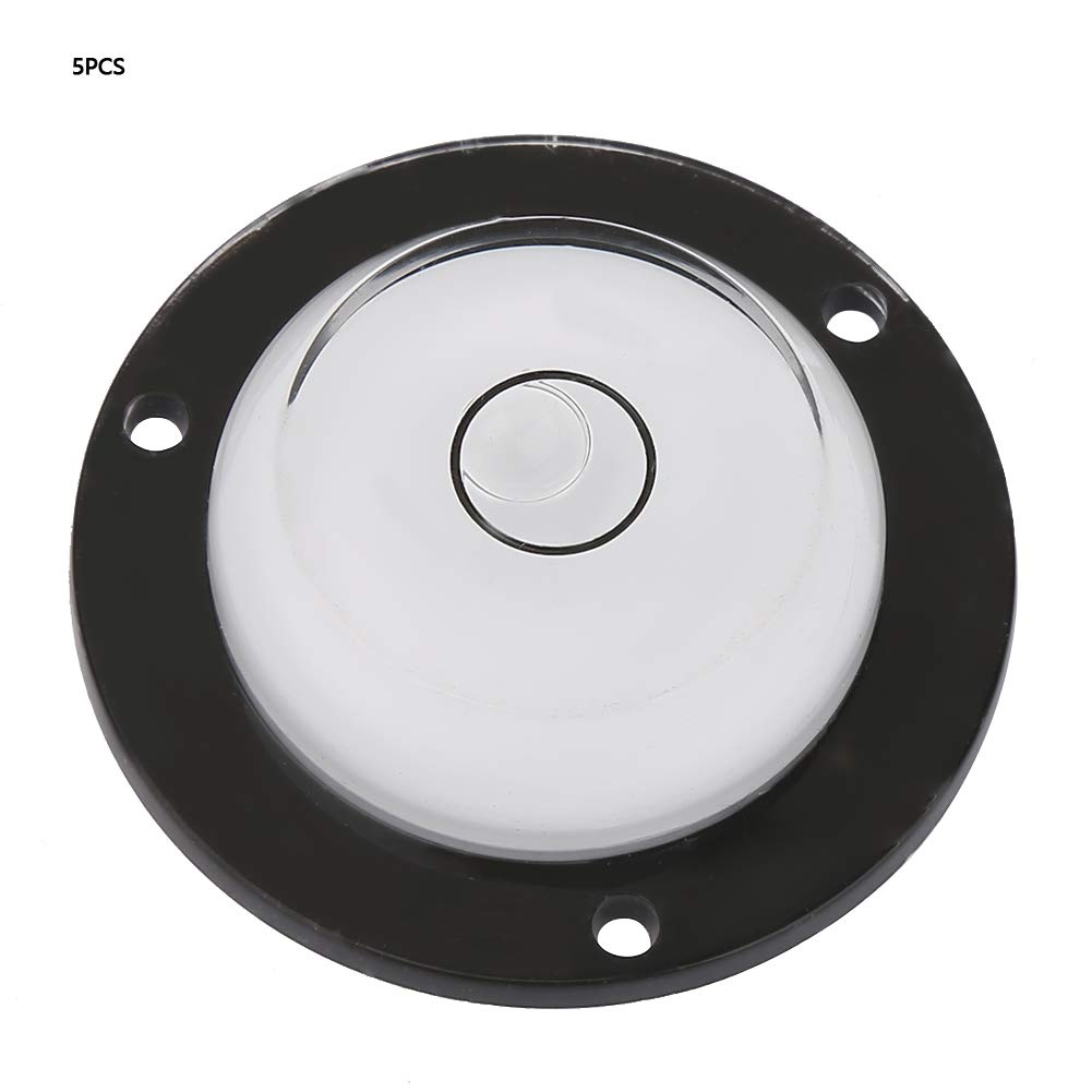 5pcs Measu Tool Circular Bubble with Mounting Hole for Measurement of Balance Bubble Bubble Bubble Bubble Bubble Boasts Compact a Size Leveling Especially in Fit Means Toolbox