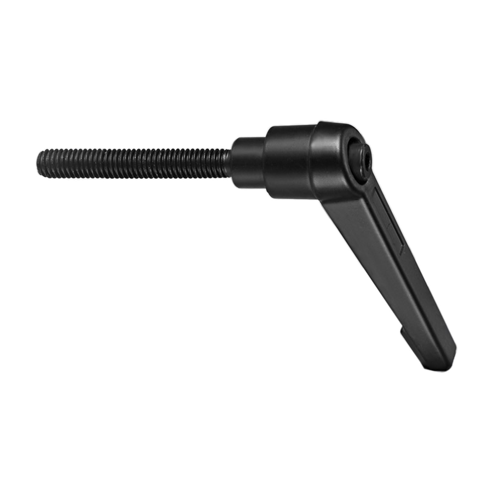 6 Maniglie A Leva Regolabile M6 X 32mm - Serrapreso A Sgancio Rapido, Nero, Per Macchine