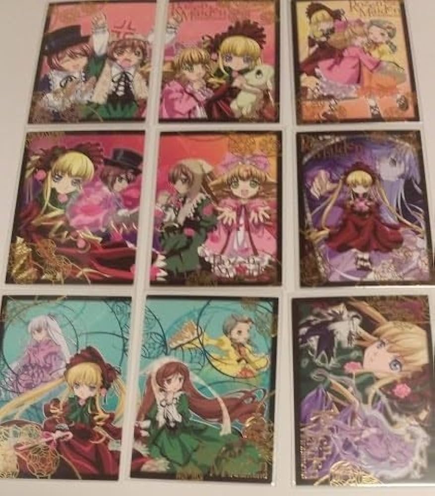 ローゼンメイデン トロイメント サイン入りトレカ8種類 ローゼン