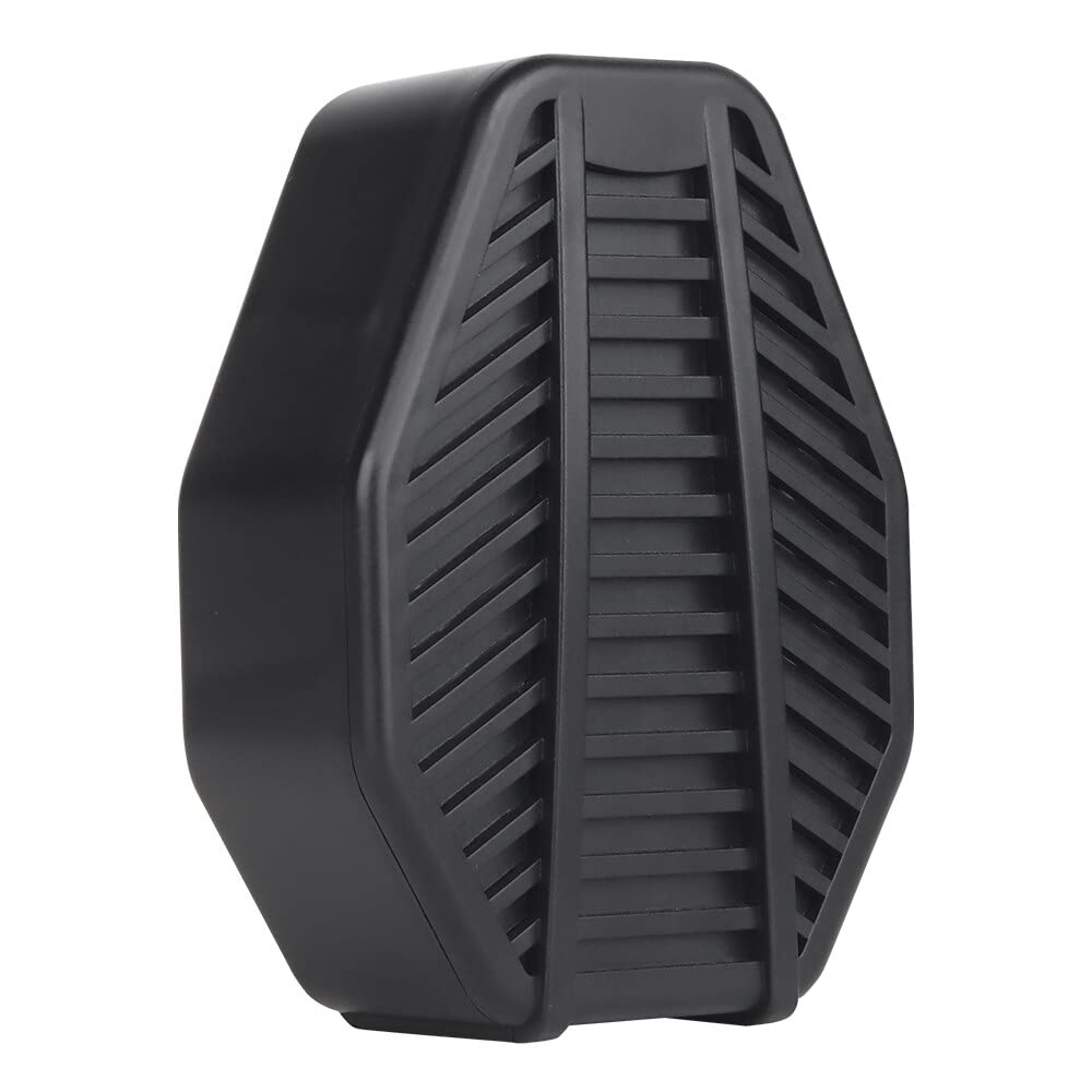Tactical Respirator Mask Half Face Gas Mask Replaceable Filter for Military Hunting Airsoft Paintball CS Game Equipment (Color : MA-119-ACC-01-BK)