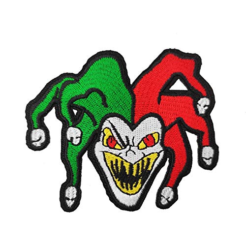 Cute-Patch Joker Clown Embroidered Iron on Patch