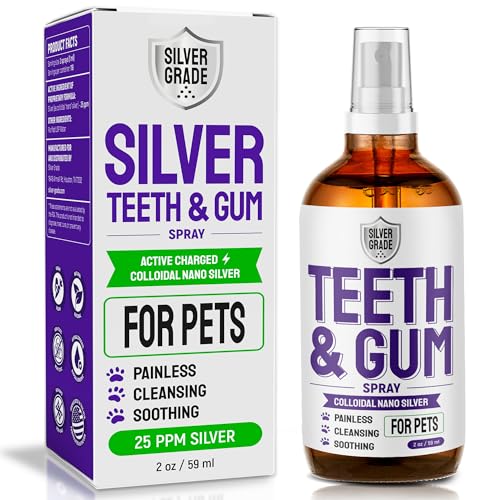 10 Best Natural Remedies for Dogs - Medicinal Herbs for Dogs and How to Use 22 Teeth & Gum for Cat – Excellent Dental Care for Dogs Teeth – Silver Spray – Dental Support for...