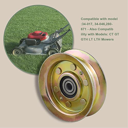 Ezypak 532131494 Idler Pulley - Compatible With Craftsman/Husqvarna 532173438 173438 131494 155191 104360X 280671- Fits Models: Ayp 42"-44" Decks (1) #TOP5