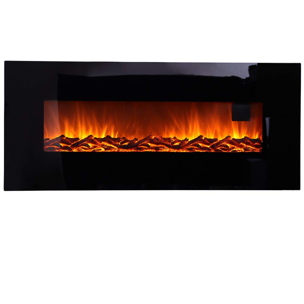 Buy Wall ed Electric Fireplace, 50 inch Electric Fire Stove Heater