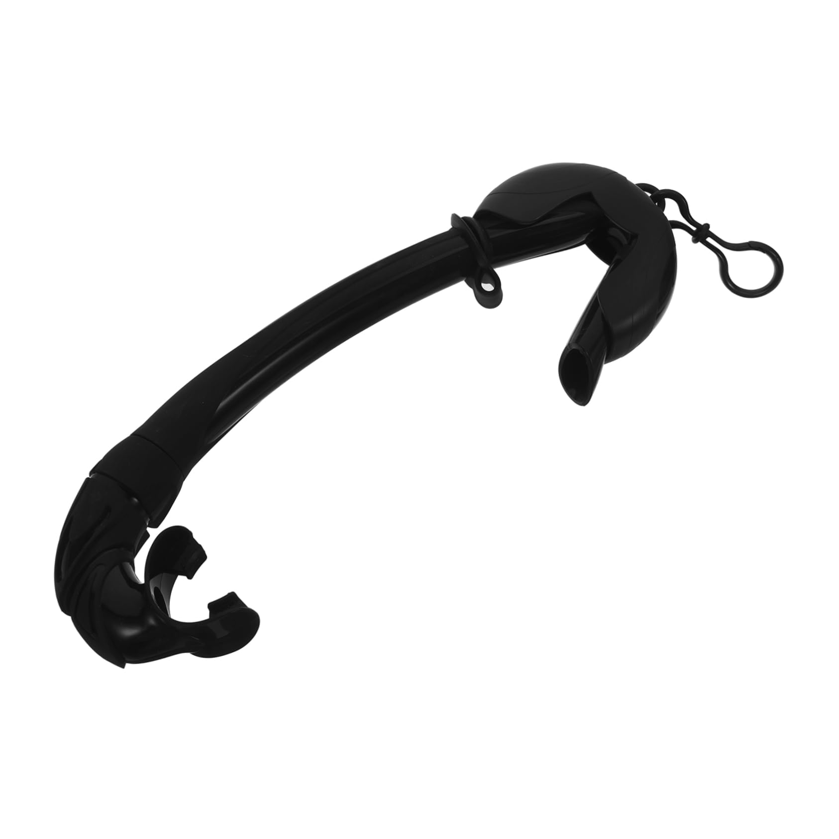 BESPORTBLE 1 Set Portable Foldable Diving Soft Liquid Silicone Swim Tube for Comfortable Lap Swimming Quick Drainage Lightweight Design for Practice and Travel