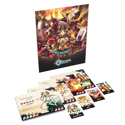 Pack Promocional KSI para Middara - Expansión Compatible con Middara Unintentional Malum: Acto 1, Juego de Mesa Cooperativo de Fantasía para Amigos y Familia (1-4 Jugadores) miniatura 3