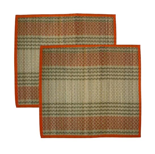 BUY N RELAX KUSHA Grass MAT Pack of 2 18X18CM-image-38