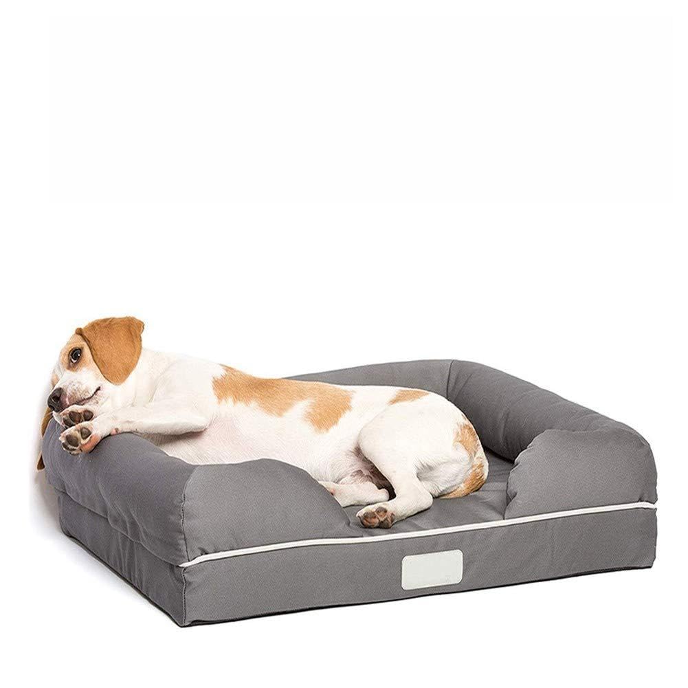 Lit pour chien mousse mémoire forme avec doublure étanche S