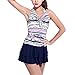 Dolamen Mujer Trajes de baño con Falda, Bañador Deportivo Traje de Baño...