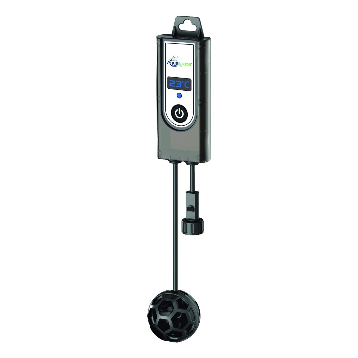 Aquascape 74012 Controlls inteligentny termometr do stawu, czarny