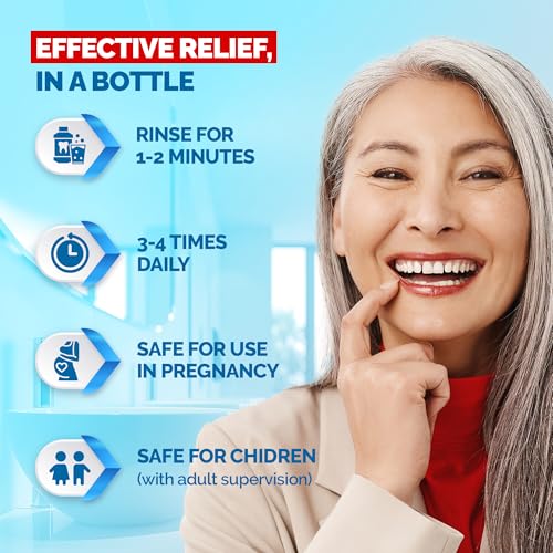 Image of Gengigel Hyaluronic Acid Mouthrinse (150 ml), Oral Care Solution for Gum Health, Reduces Discomfort & Promotes Healing, No Alcohol or SLS, Vegan & Kosher (Pack of 2)
