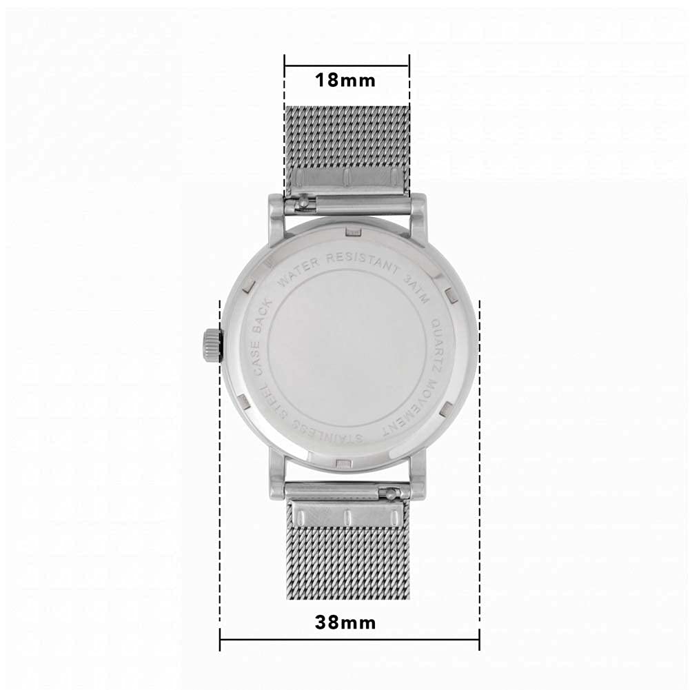 Robins Bird Watch Damen 38mm Gehäuse 3atm wasserdichtes Quarzwerk Luxus modisch